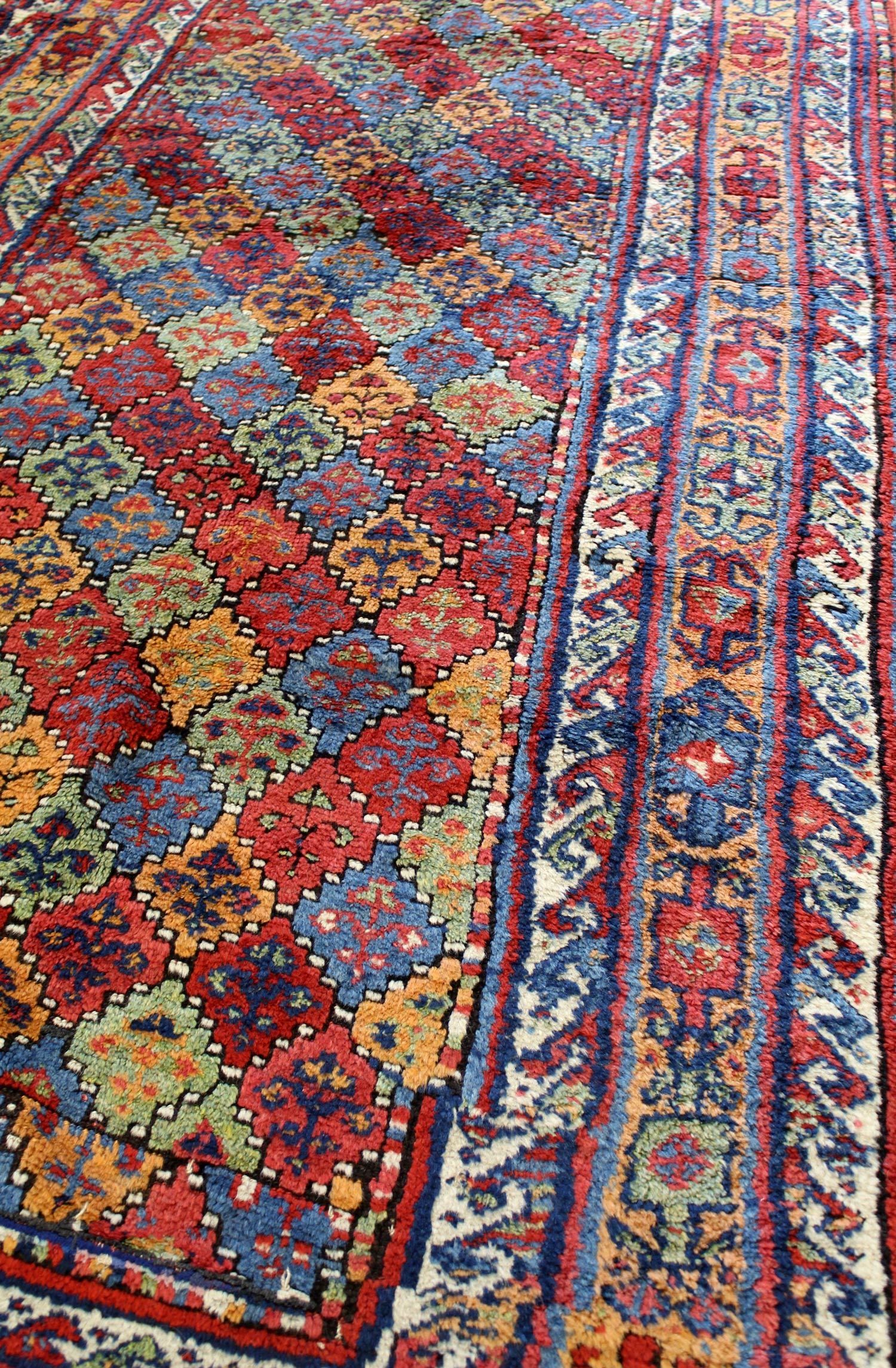Vintage Kordi Handwoven Tribal Rug - Authentic Persian Design, JF8278 | Perfect for Boho Home Decor, Living Room, Bedroom & Office