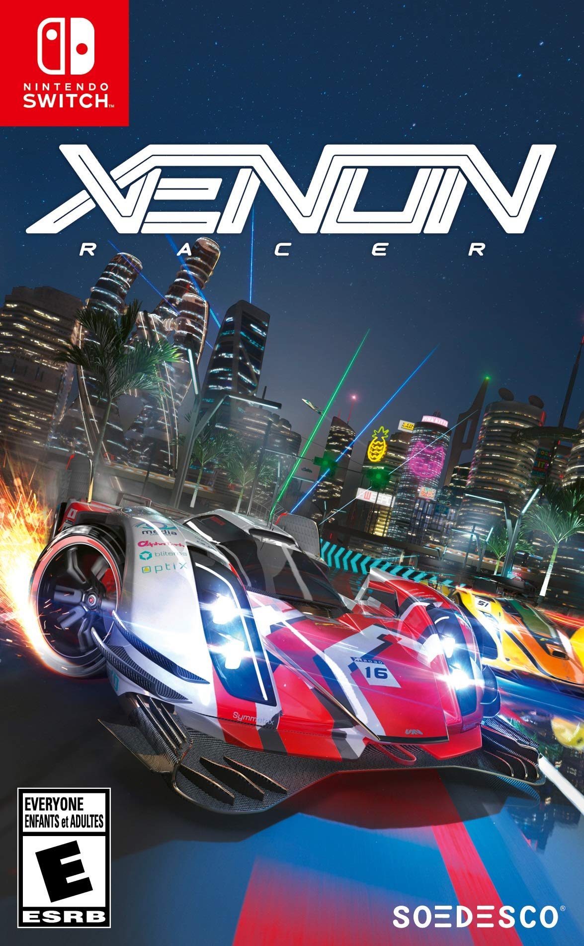 Xenon Racer Racing Game for Nintendo Switch - Fast-Paced Arcade Action for Kids & Adults - Perfect for Family Game Nights & Competitive Multiplayer