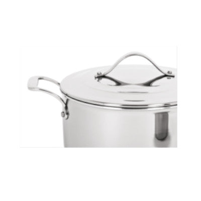 LAGOSTINA 13-Piece 5-Ply Stainless Steel Cookware Set - Premium Kitchen Cookware with Blemished Packaging & Full Warranty (Model L607612613) - Perfect for Home Cooking, Professional Chefs & Gift Giving