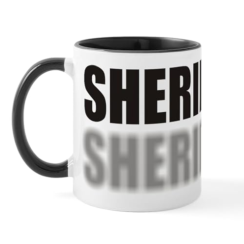 White/Black Inside - SHERIFF Mug