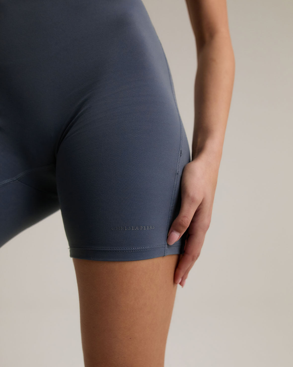 SoftSculpt Short Unitard for Women - Stretchy & Comfortable Charcoal Bodysuit for Yoga, Dance & Workout - Seamless & Breathable Activewear