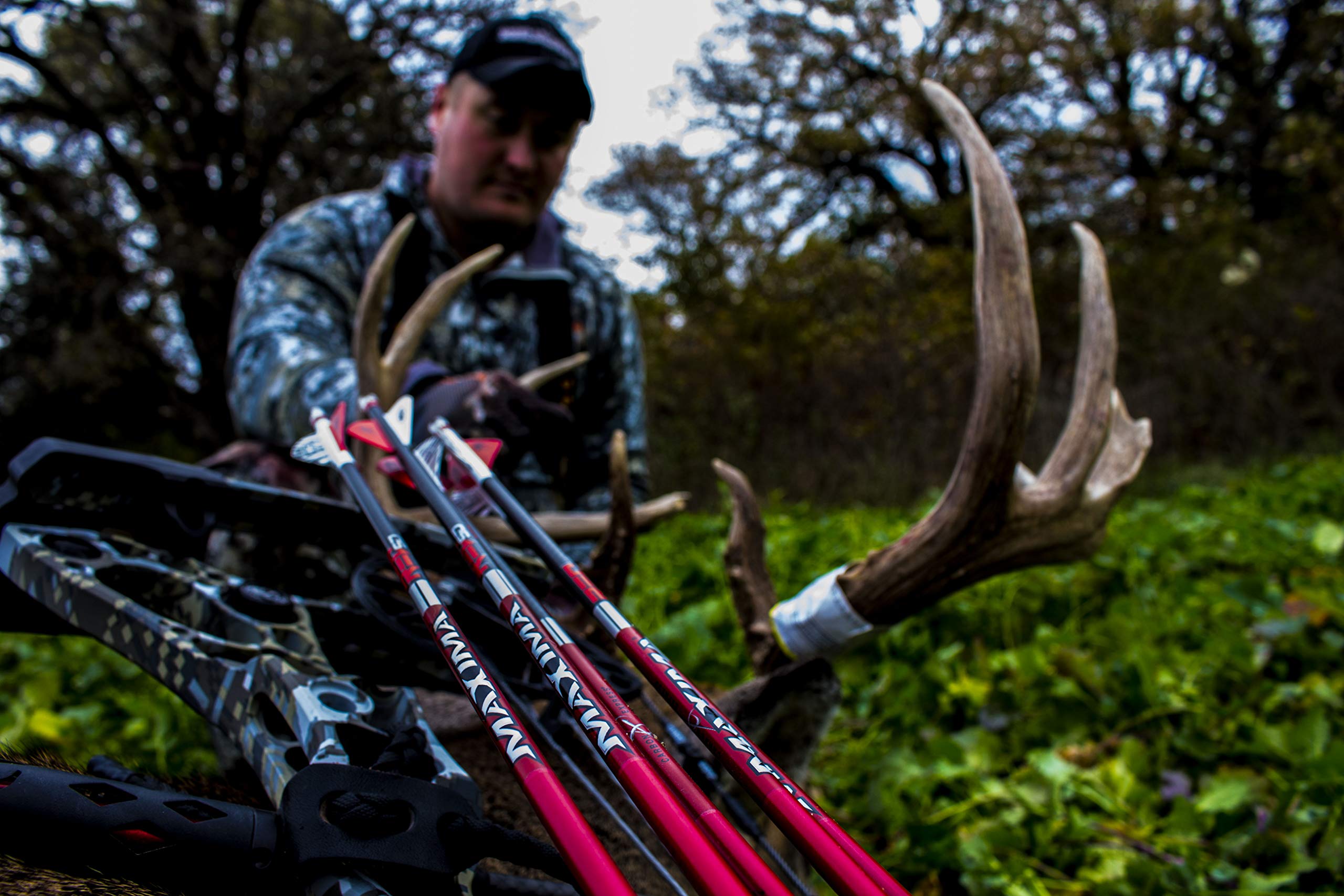 Carbon Express Maxima Red SD Carbon Arrow - High Performance Hunting Arrows for Bowfishing & Target Practice | Durable, Precision Shooting for Outdoor Adventures