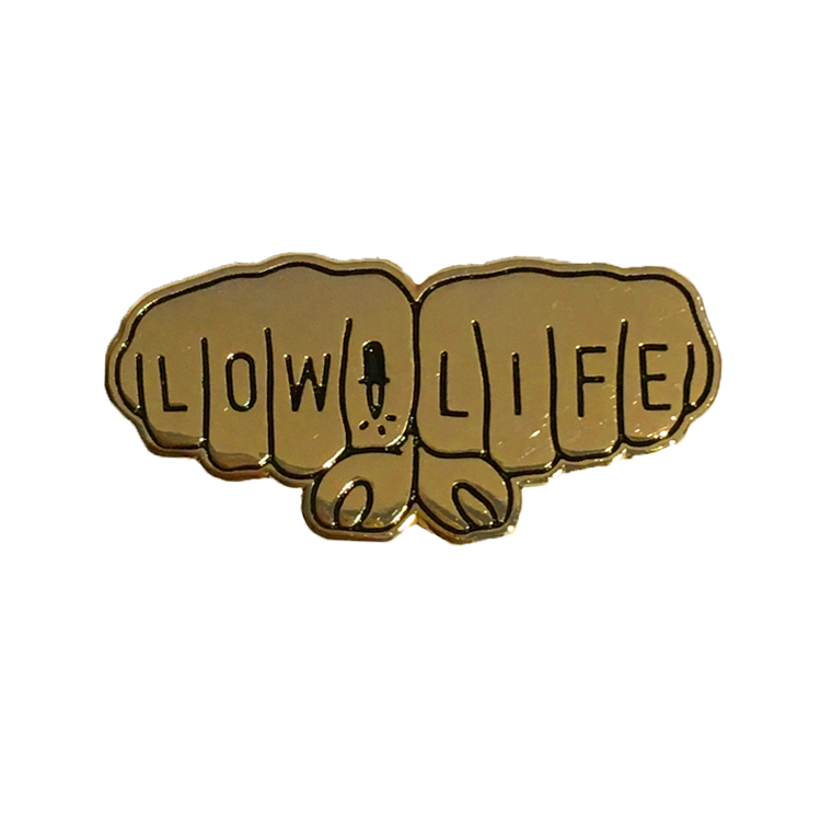 Gold Knuckles Pin - Self Defense Jewelry for Women & Men - Stylish Brass Knuckles Accessory for Protection, Fashion & Gifts (Perfect for Night Out, Travel Safety & Unique Gift Idea)