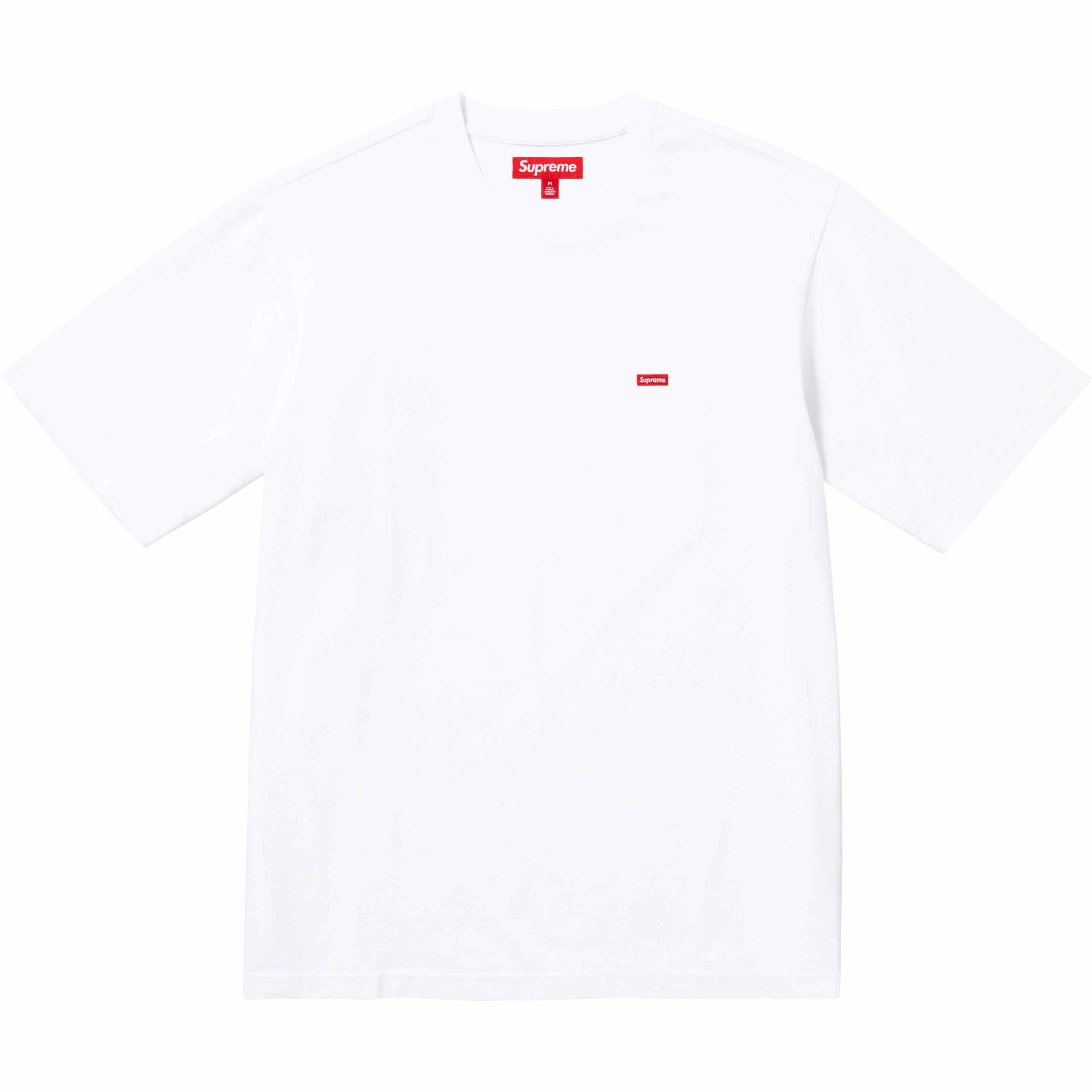 Small Box Tee White FW23 - Minimalist Cotton T-Shirt for Men & Women | Casual Wear, Street Style, Everyday Outfit