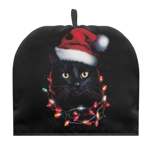 Cat With Christmas Hat