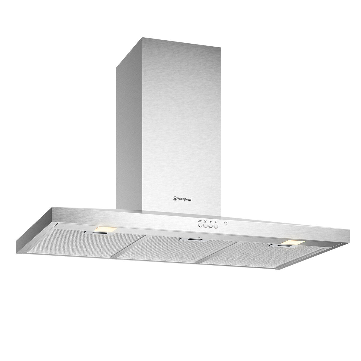 Westinghouse 90cm Stainless Steel Canopy Range Hood with Hob2Hood Technology - WRC914SD | Powerful Kitchen Ventilation for Smoke & Odor Removal | Perfect for Modern Home Cooking