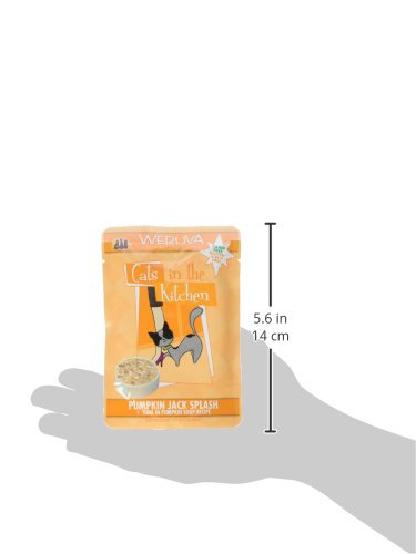 Weruva Cats in the Kitchen Pantry Party Pouch Variety Pack - Grain-Free Wet Cat Food in Gravy, 3oz Pouch (Pack of 12) - High Protein, Natural Ingredients for Adult & Senior Cats - Perfect for Mealtime, Travel & Hydration Boost