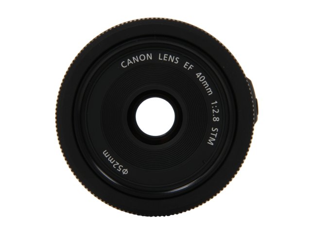 Canon EF 40mm f/2.8 STM Lens with Hood & Case - Compact Prime Lens for Portraits & Street Photography | DSLR Camera Accessories for Canon EOS Rebel, 5D, 7D, 80D