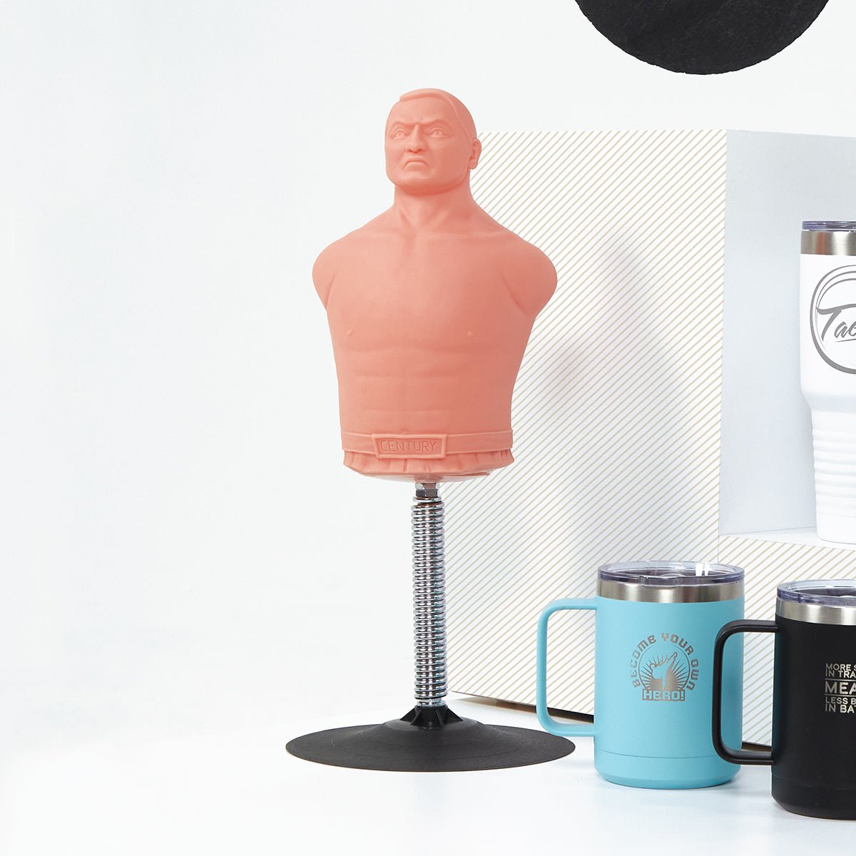 Best Desktop Punching Bag for Stress Relief & Fitness - Adjustable Height, Durable Material - Perfect for Office, Home Gym & Small Spaces