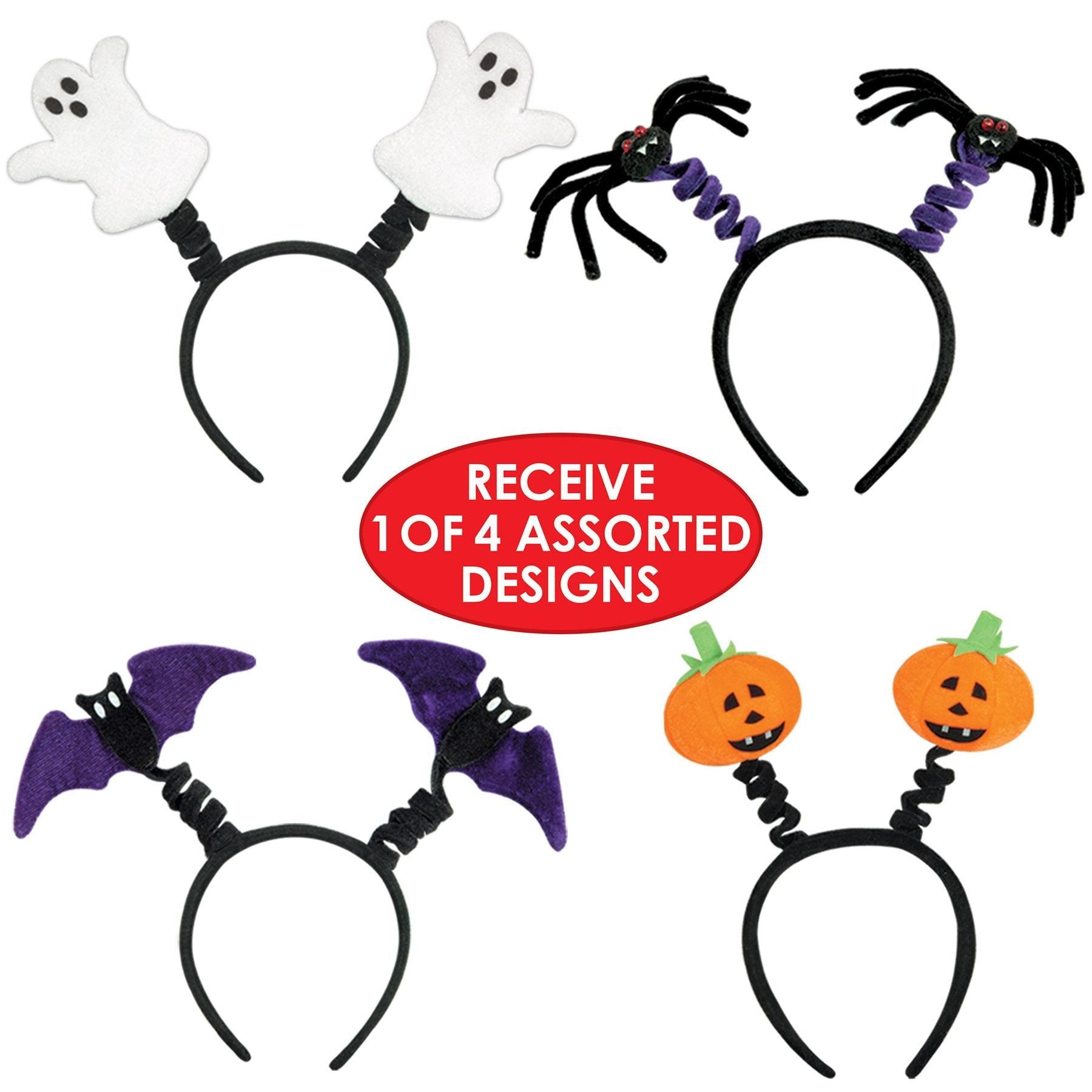 12 Pack Beistle Halloween Boppers - Fun Party Hats for Halloween Costumes, Trick or Treating & Spooky Celebrations