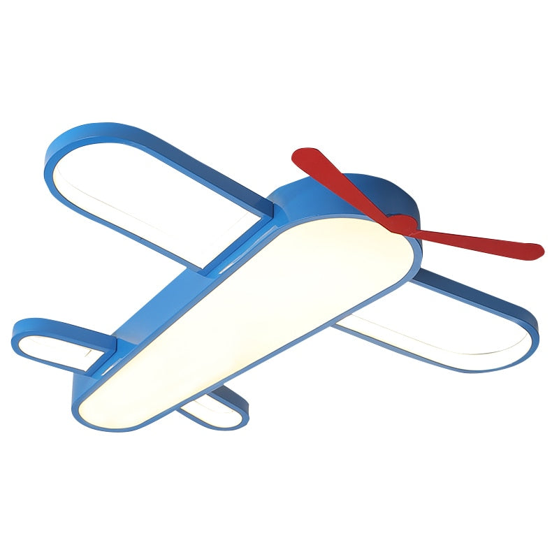 Airplane Ceiling Light - Stylish LED Room Illumination for Kids Bedroom & Nursery Decor