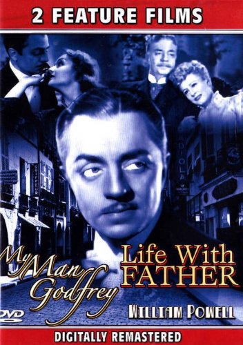 My Man Godfrey & Life with Father - Classic Movie Double Feature DVD Set | Perfect for Movie Nights & Vintage Film Collections