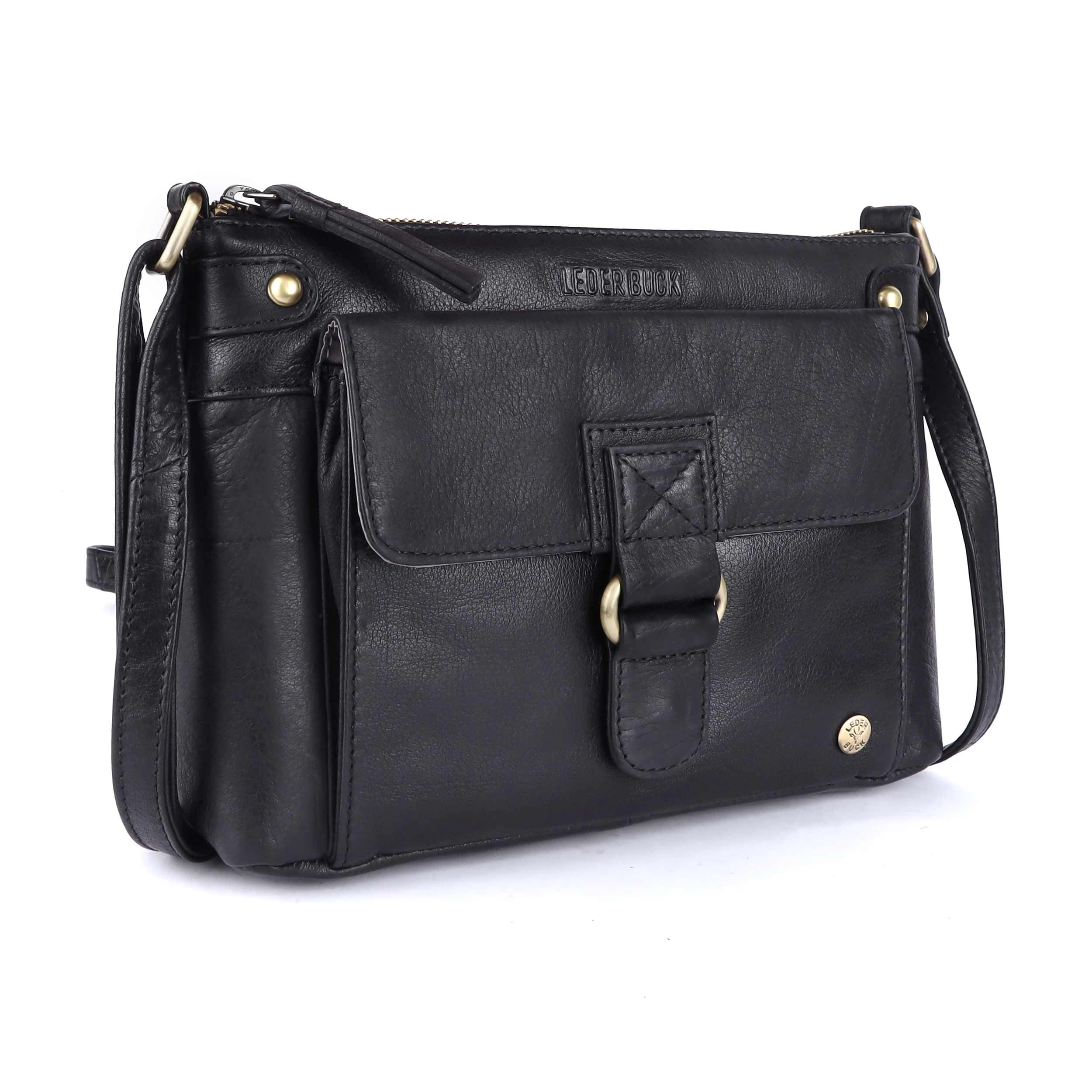 Lucy Small Soft Leather Crossbody Handbag for Women - Stylish Purse for Everyday Use, Travel & Date Night