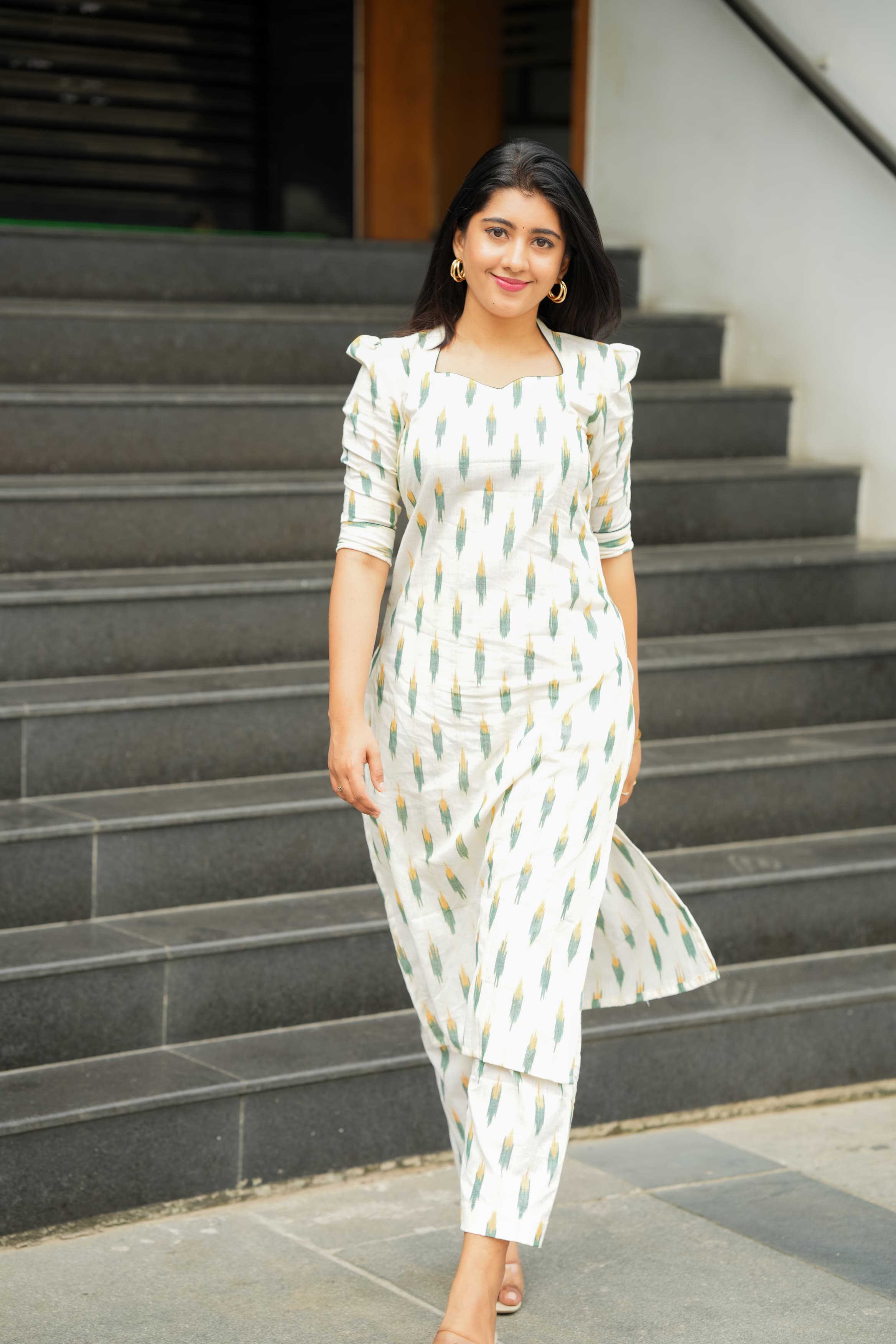 DD676 Poornima Simple and Elegant Cotton Kurti for Women - Comfortable Casual Wear for Daily Use, Office, and Outings