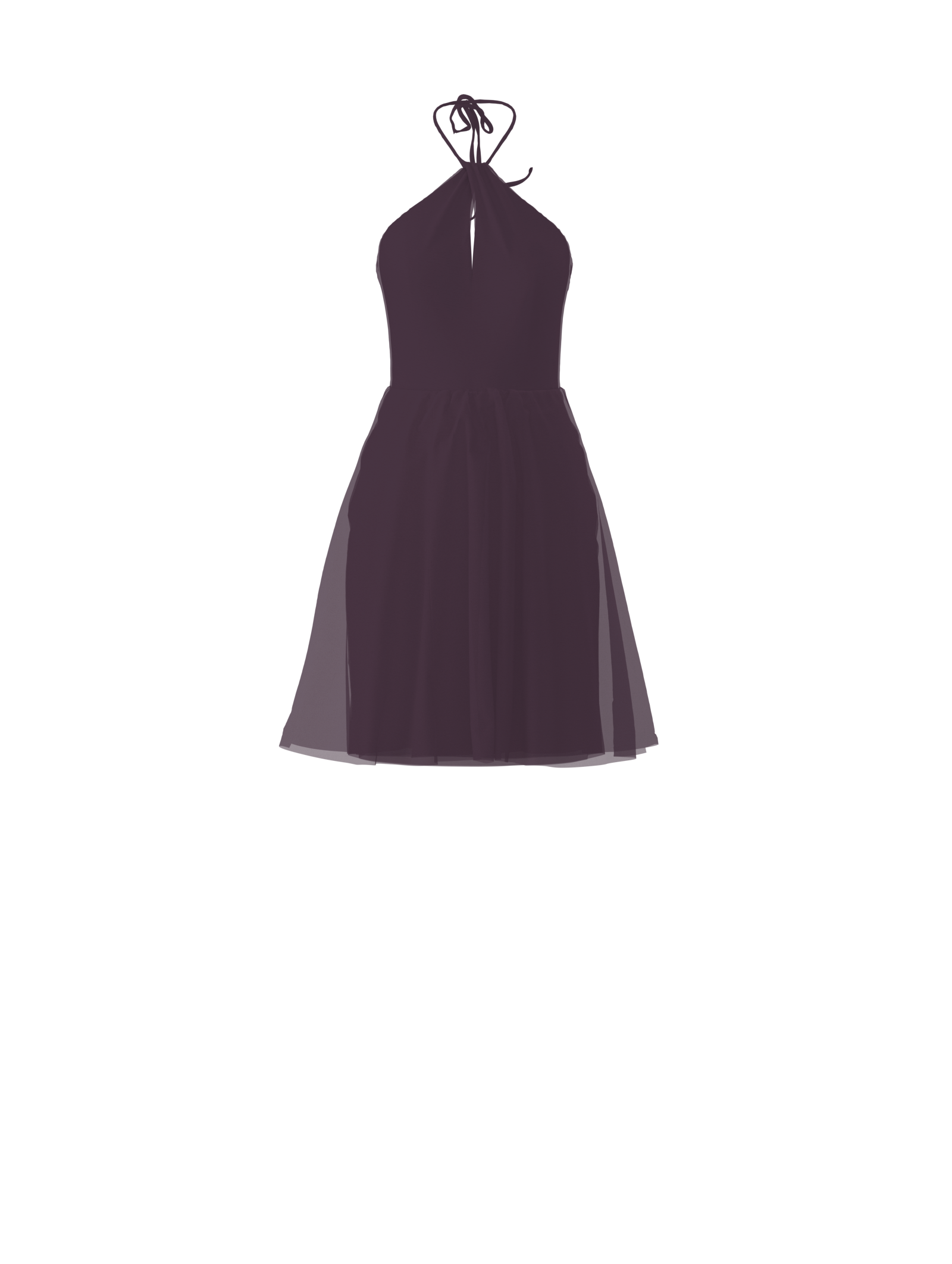 Colby Bodice & Carla Skirt Set in Plum - Elegant Women's Outfit for Parties, Dates, and Special Occasions