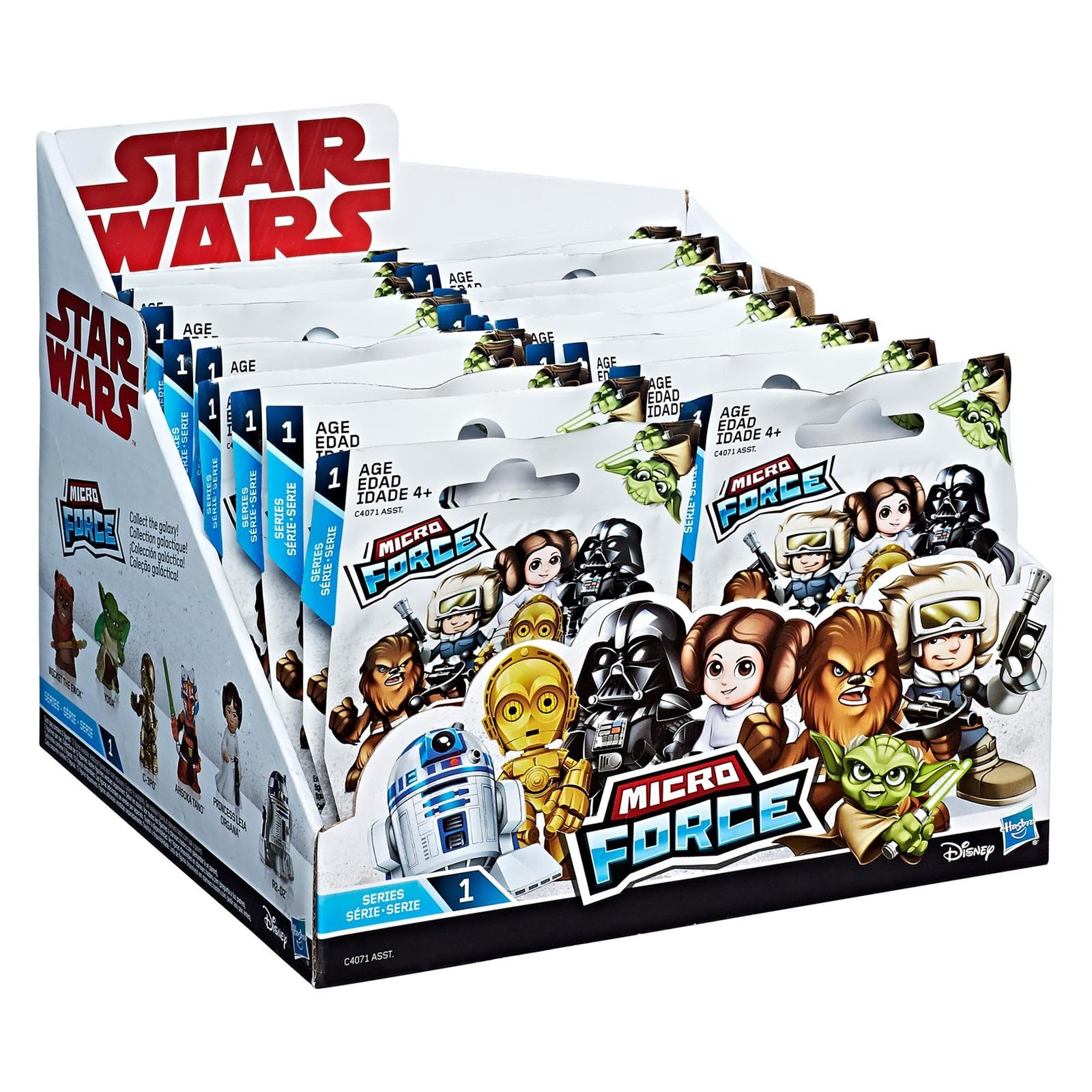 Star Wars Micro Force Blind Bags Action Figure - Collectible Mini Heroes for Display, Play & Gifting