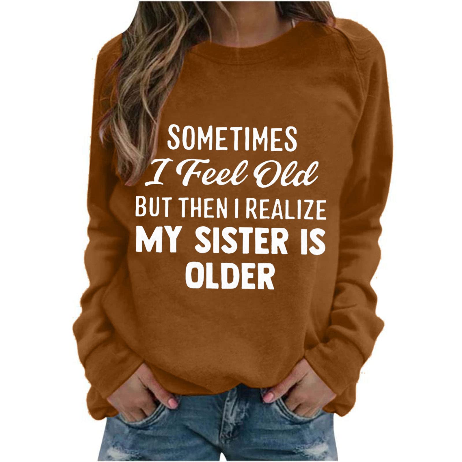 Women's Summer Tops 2022 | Floral Print Long Sleeve Crewneck T-Shirts for Women | Casual Blouse for Beach, Office & Everyday Wear