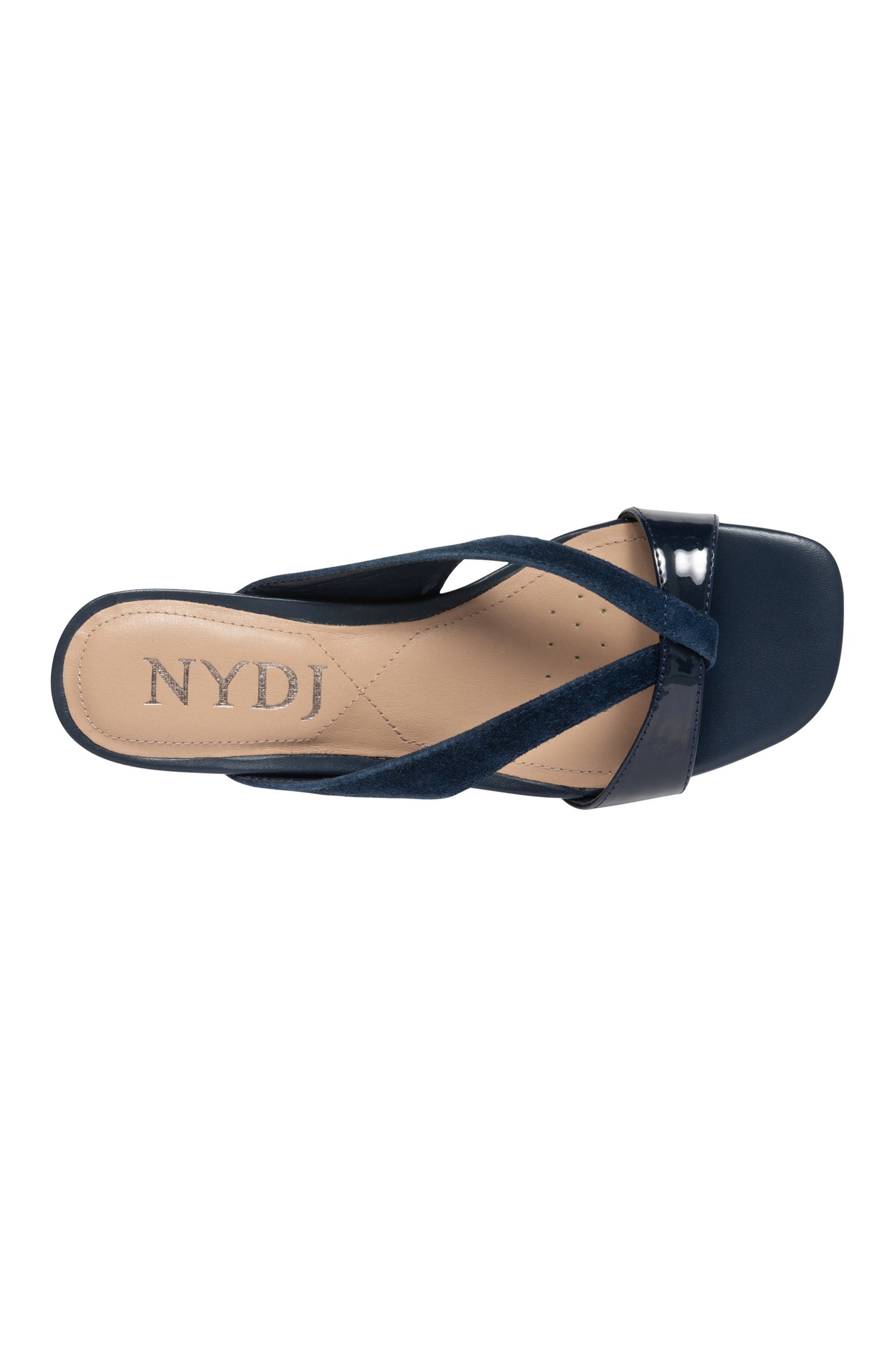 Contessa Women's Navy Wedge Sandals - Comfortable Summer Beach Shoes for Walking, Travel & Casual Outings