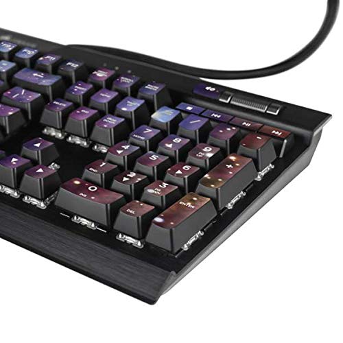 K95 RGB Keyboard Skin - Officially Licensed Fox Fur Nebula Design for Gaming