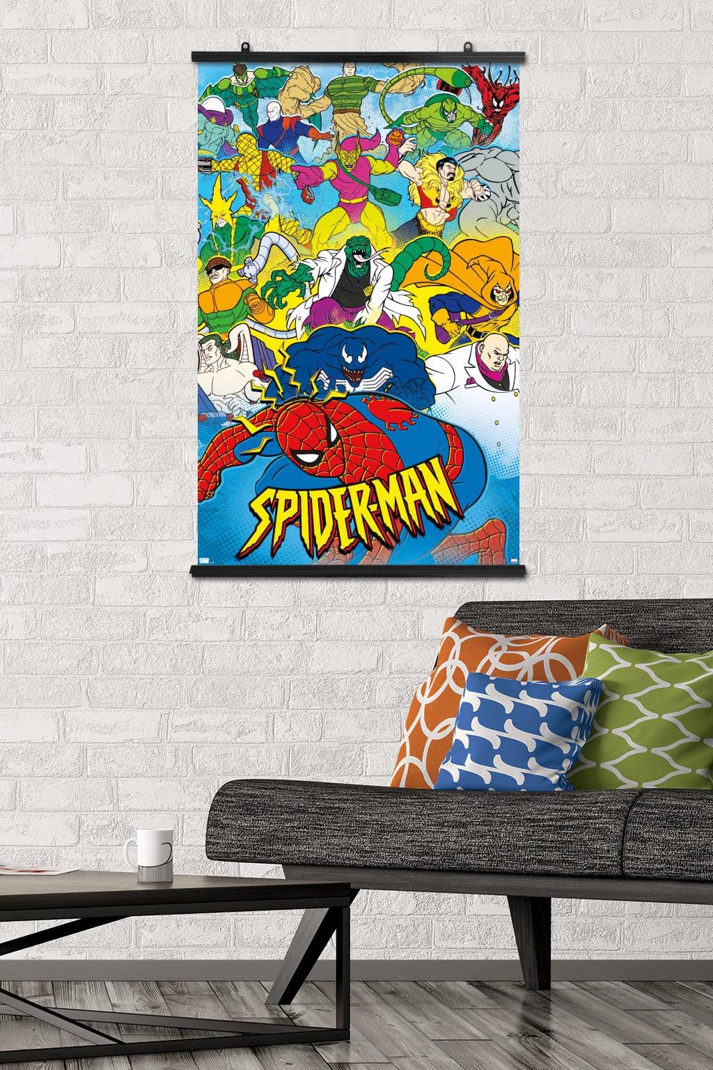 Trends International Marvel Comics Spider-Man 90s Animated Wall Poster - 34
