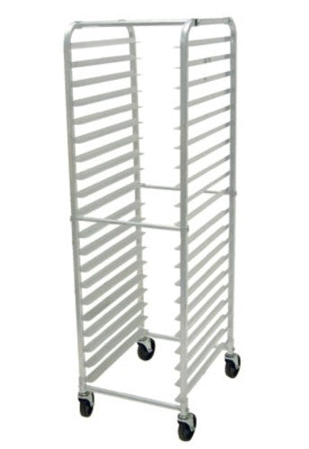 Advance Tabco PR20 3K Front Load Knock Down Bun Pan Rack - 20 Pan Capacity Commercial Kitchen Storage for Bakeries & Restaurants