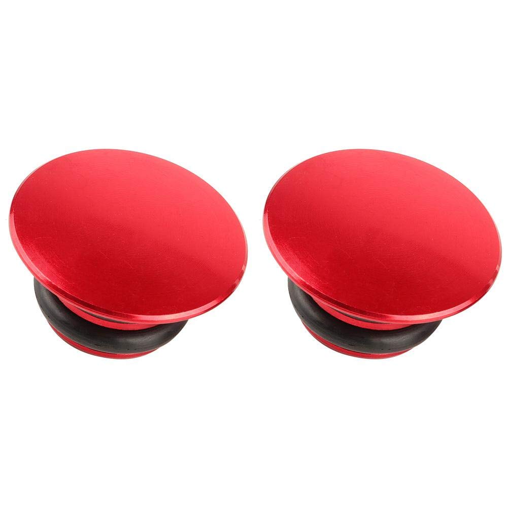 Premium Aluminum Alloy Handlebar End Plugs for Bicycles - Universal Fit for Mountain Bike, Road Bike, MTB, BMX - Durable Cycling Accessories for Safety & Style - Perfect for Commuting, Racing & Off-Road Adventures