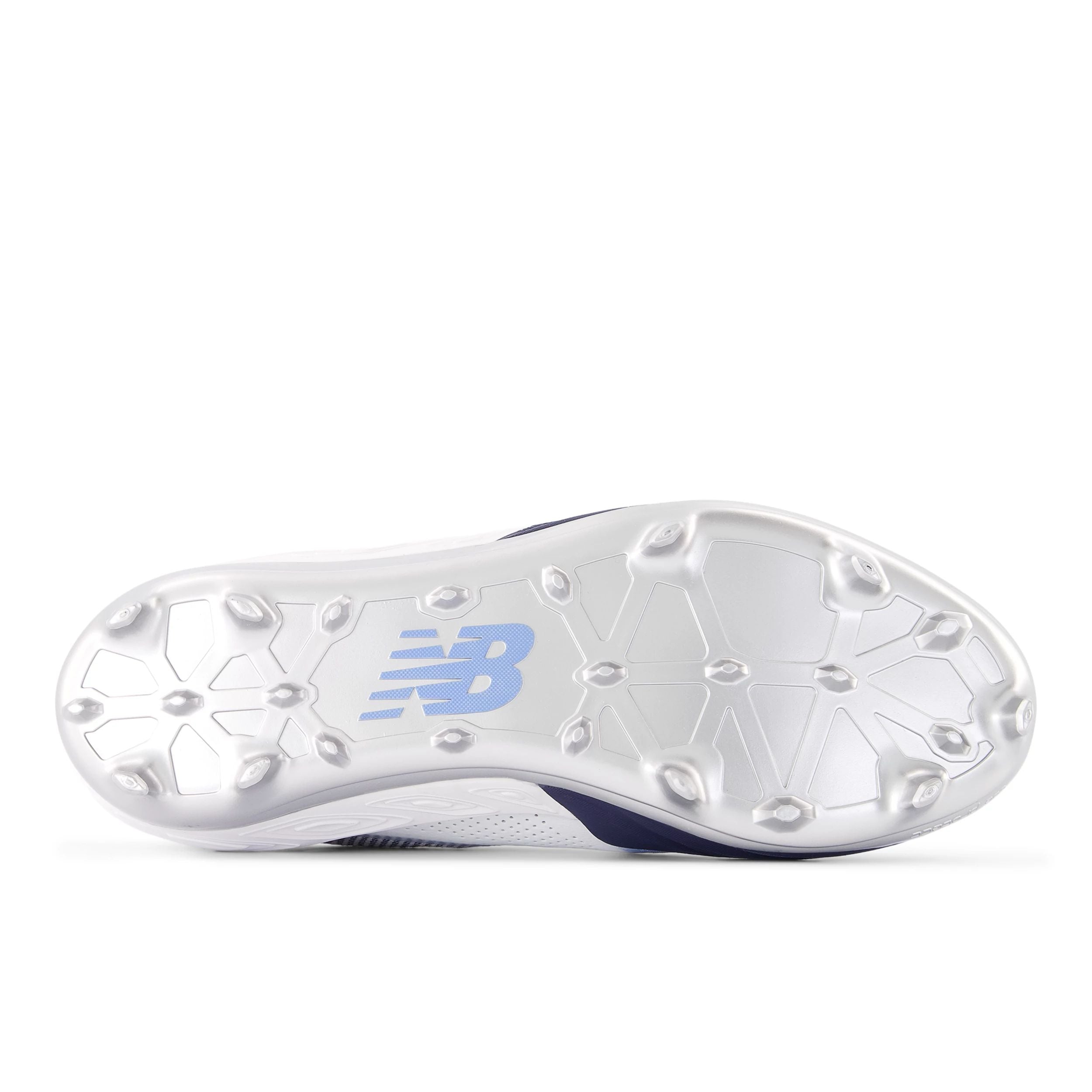 New Balance FuelCell Comp v4 Men's Running Cleats - Sky Blue/White/Navy - Lightweight TPU Plate for Speed & Traction - Perfect for Track, Sprinting & Field Sports