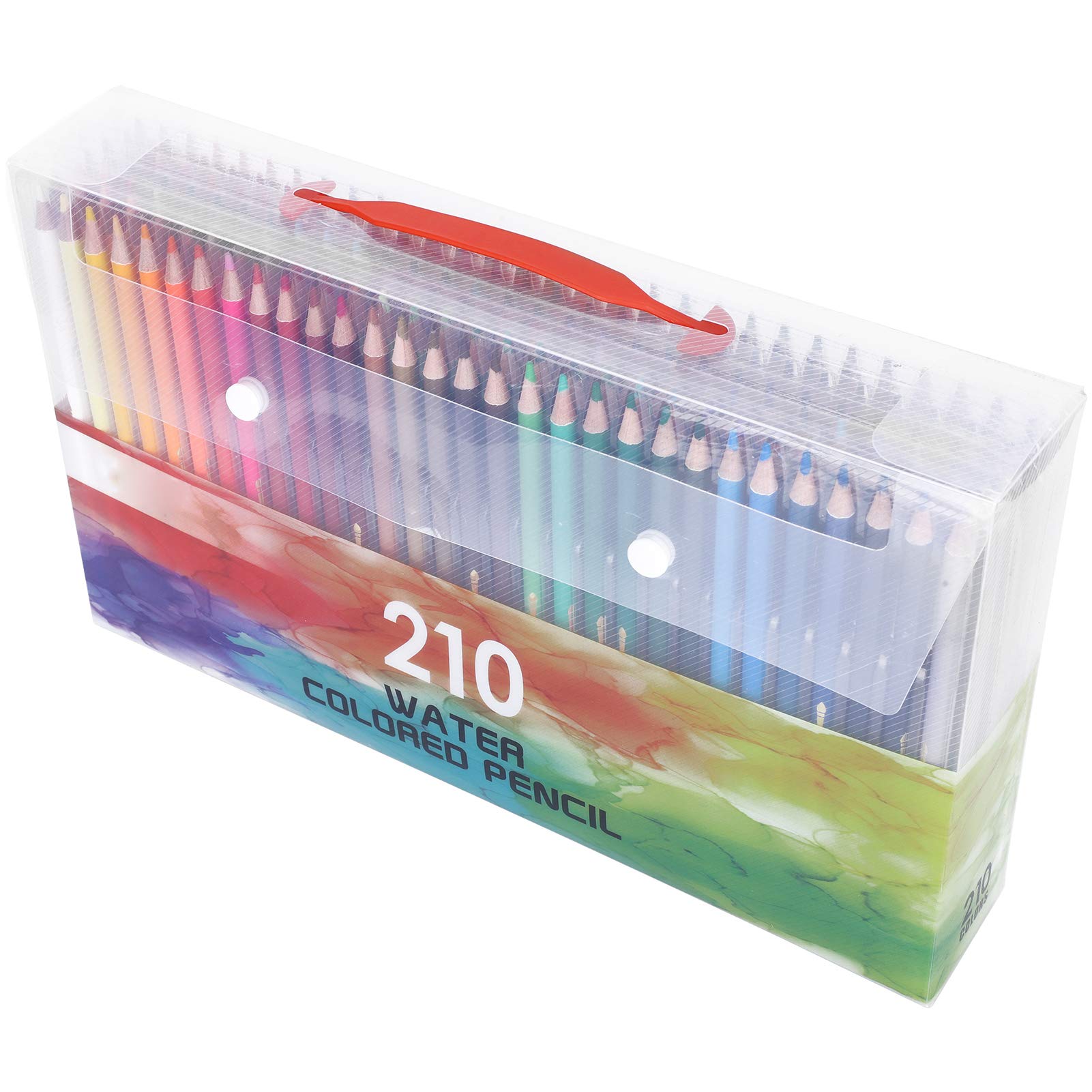 HURRISE 210-Piece Professional Colored Pencils Set for Drawing, Sketching, Shading & Coloring - Vibrant Artist Pencils for Adults & Kids - Perfect for Art Projects, School Work & Creative Gift Ideas