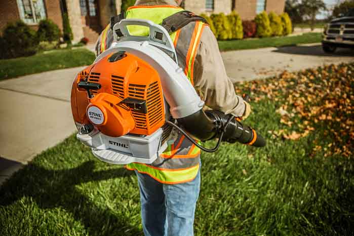 STIHL BR 450 C EF Backpack Leaf Blower with Electric Start - Powerful Yard Cleanup for Leaves, Grass & Debris - Perfect for Landscaping, Lawn Care & Property Maintenance