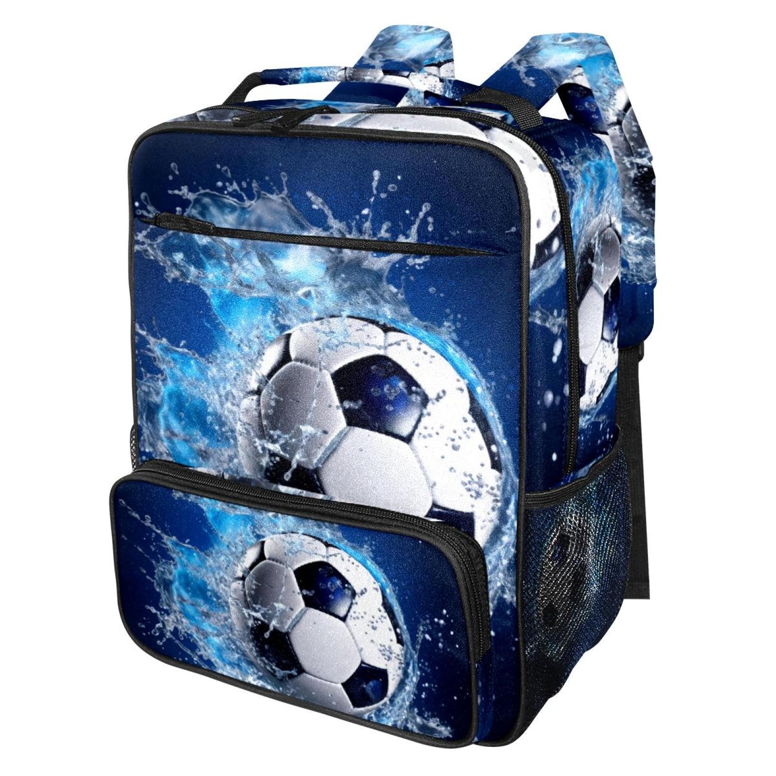 Best Travel Backpack for Women & Men - Lightweight Durable Blue Ocean Design - Perfect for Hiking, Camping & Daily Commute