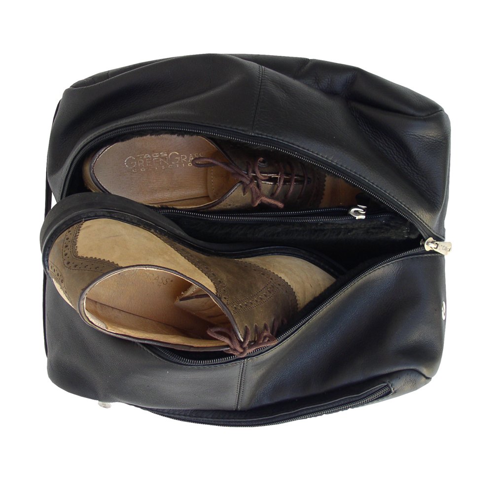 Premium Black Shoe Bag for Travel & Storage - Durable & Lightweight Shoe Organizer for Gym, Work, or Vacation - One Size Fits All