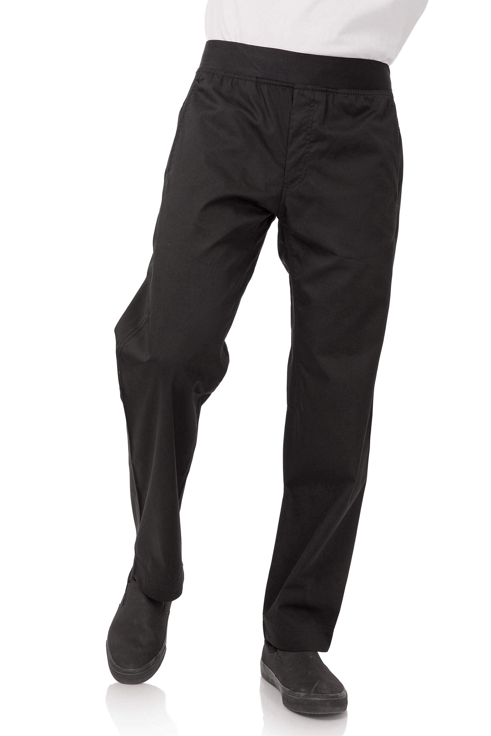 Chef Works Men's Lightweight Slim Fit Chef Pants - Professional Kitchen Workwear for Cooking & Culinary Arts