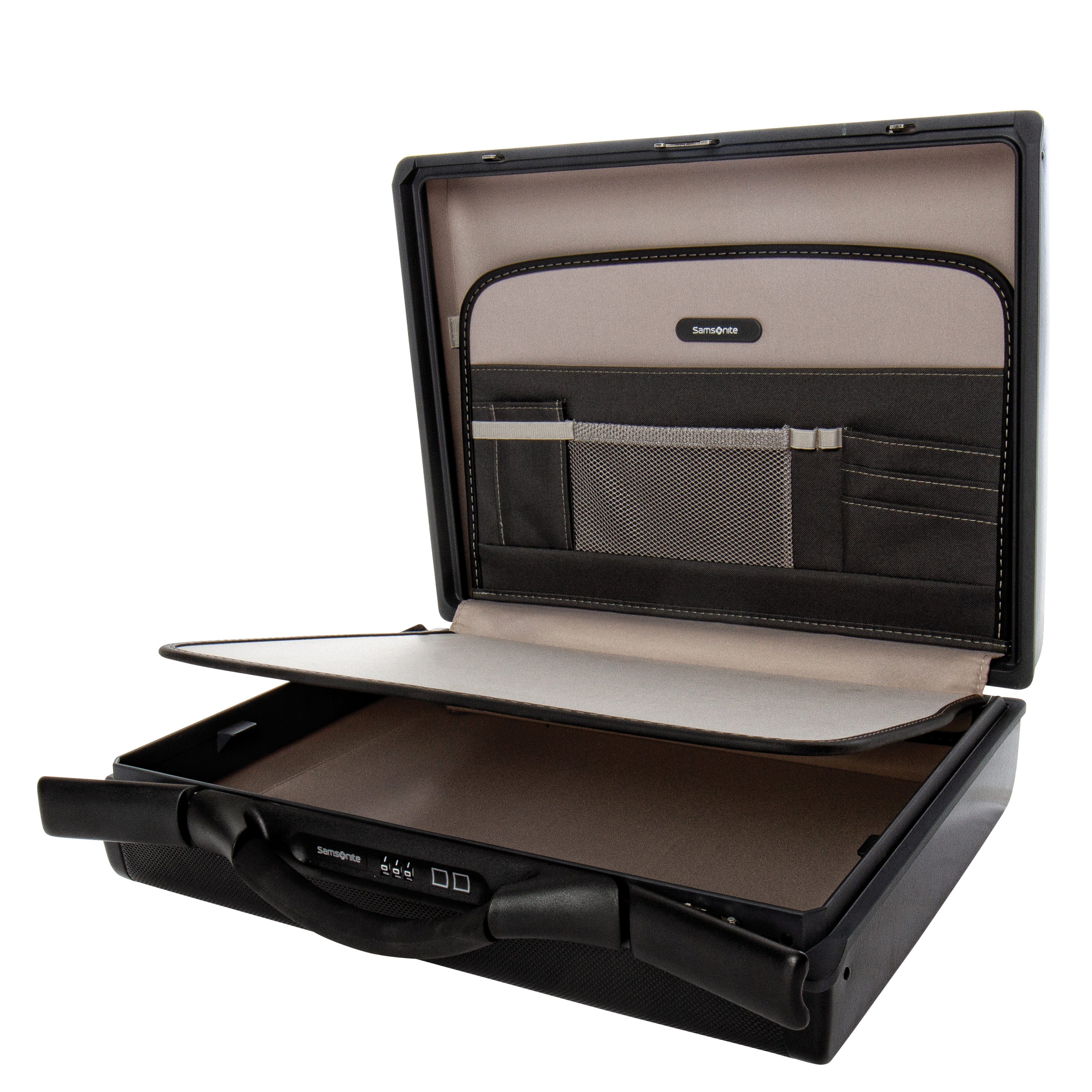 Samsonite Focus III 6 Inch Business Attache Case - Durable Laptop Briefcase for Professionals | Perfect for Office, Travel & Business Meetings