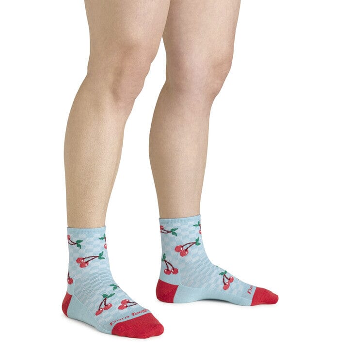 Darn Tough Fruit Stand Shorty Lightweight Lifestyle Socks for Women - Comfortable Casual & Outdoor Wear for Hiking, Running & Everyday Use