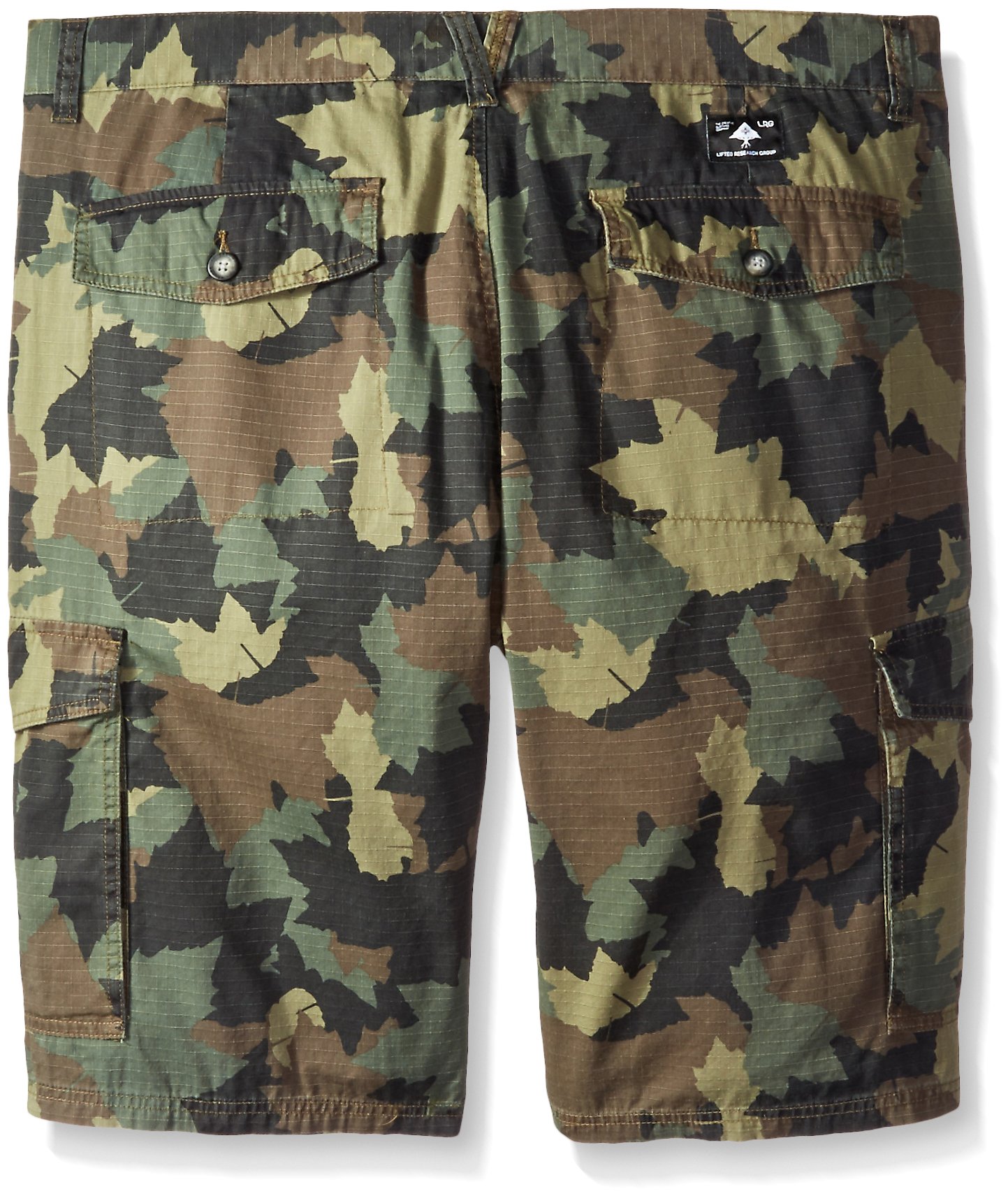 LRG Men's Research Collection Cargo Shorts - Big & Tall Size - Comfortable Outdoor Adventure & Casual Wear for Summer