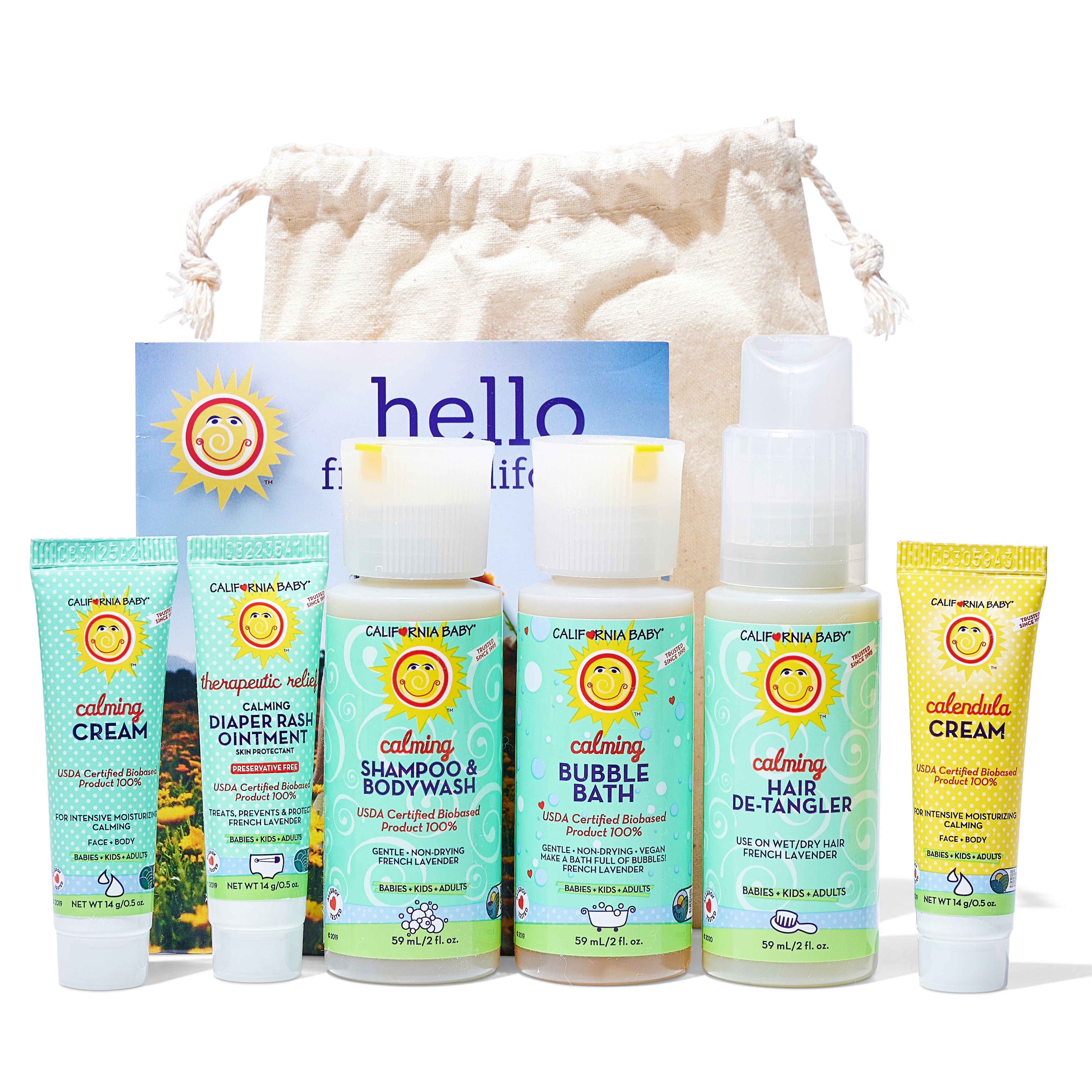 Calming Essentials Kit for Stress Relief & Relaxation - Aromatherapy, Sleep Aid, Anxiety Relief for Home, Office & Travel Use