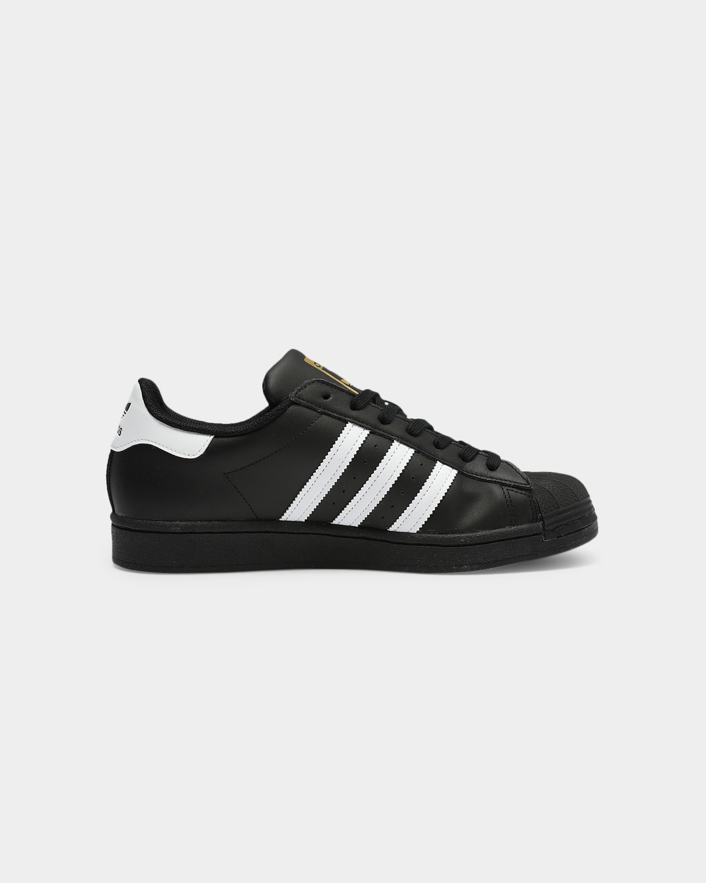 Adidas Men's Superstar Sneakers - Classic Black & White Low-Top Shoes for Casual Wear, Street Style & Everyday Comfort