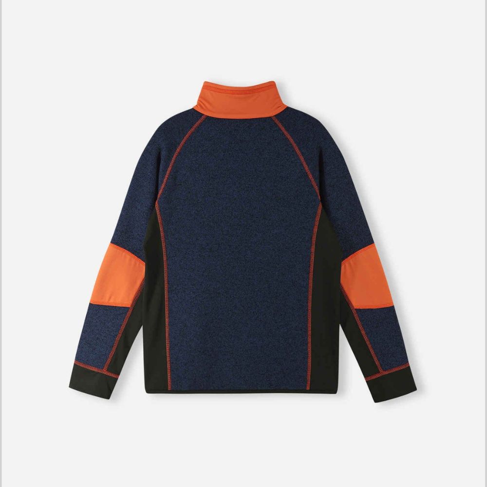 Reima Fleece Jacket for Boys - Soft & Warm Winter Fleece Coat in Jeans Blue - Perfect for Outdoor Play & Cold Weather Activities