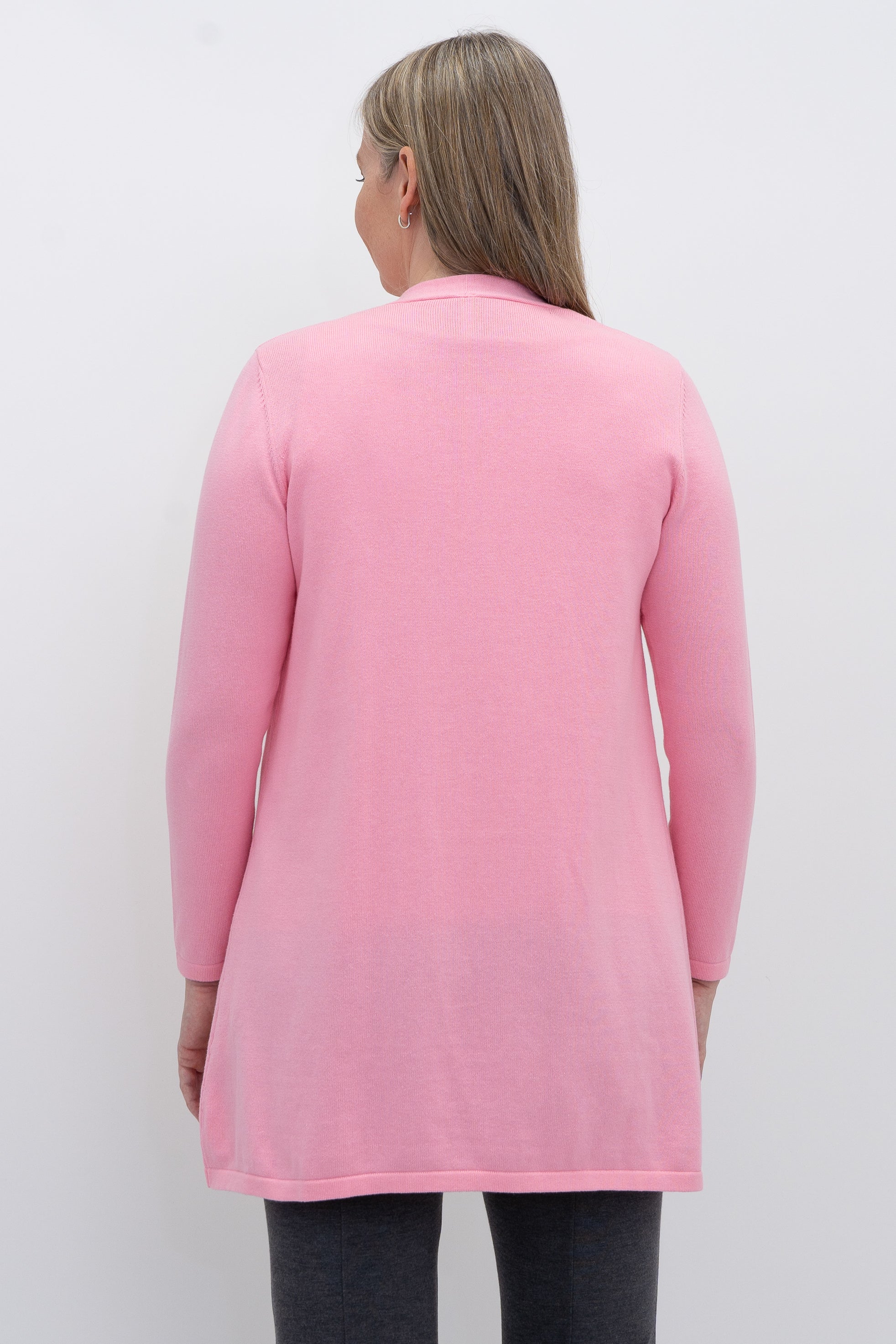 Justine Women's Cotton Sweater - Soft Pink Knit Pullover for Casual Wear & Fall Fashion