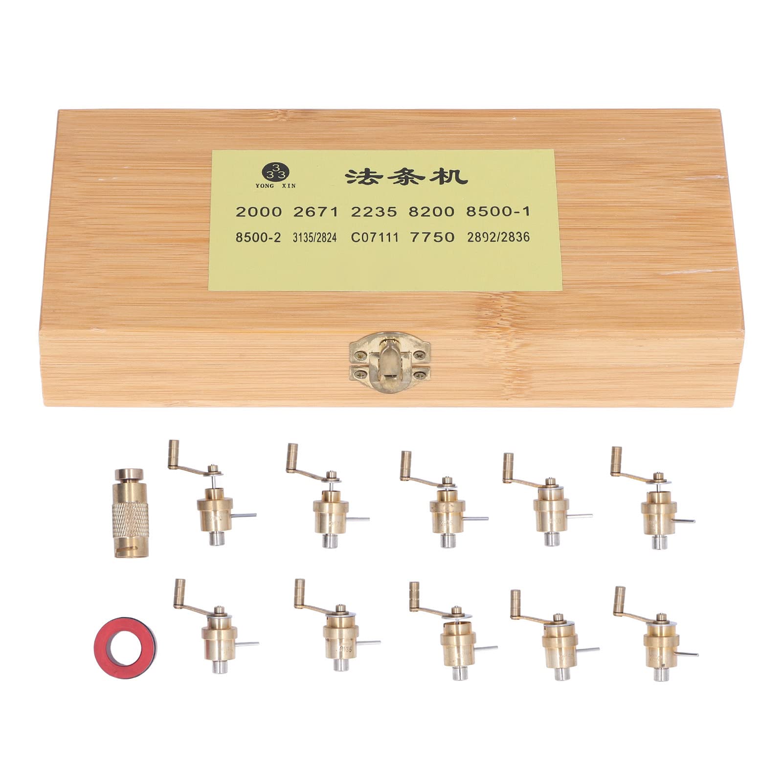 Professional Brass Watch Winder Set & Repair Kit - Essential Watchmaker Tools for Watch Maintenance & Wristwatch Repair | Perfect for Watch Enthusiasts & Jewelers