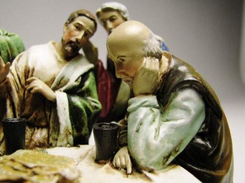 Joseph's Studio by Roman The Last Supper Tabletop Figurine - 4.5 Inch Religious Statue for Home Decor, Easter Gift & Christian Collectibles - Perfect for Church Altar, Prayer Room & Holiday Display