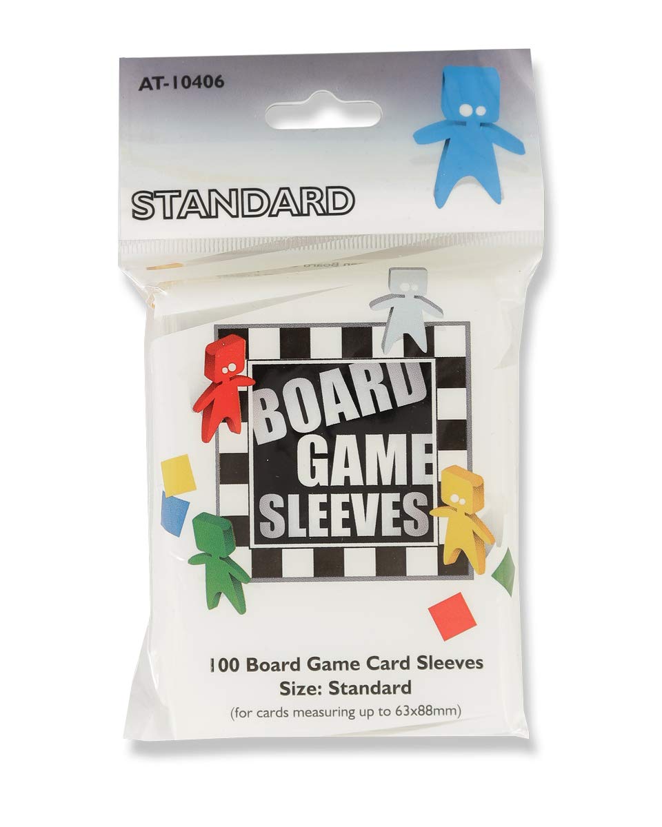 5 Packs Arcane Tinmen Board Game Sleeves - 100ct Standard Size Card Protectors for MTG, Pokemon & Yugioh - Perfect for Game Nights & Card Collection Protection