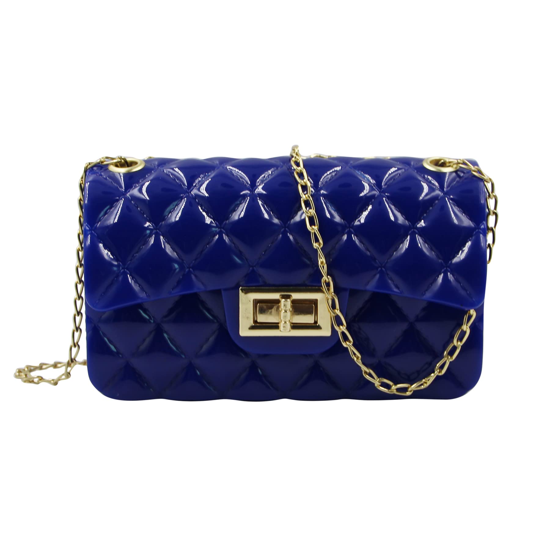 Trendy Jelly Crossbody Bag for Women & Girls - Candy Color Quilted Shoulder Purse, Stylish Satchel Handbag | Perfect for Daily Use, Shopping, Travel & Parties
