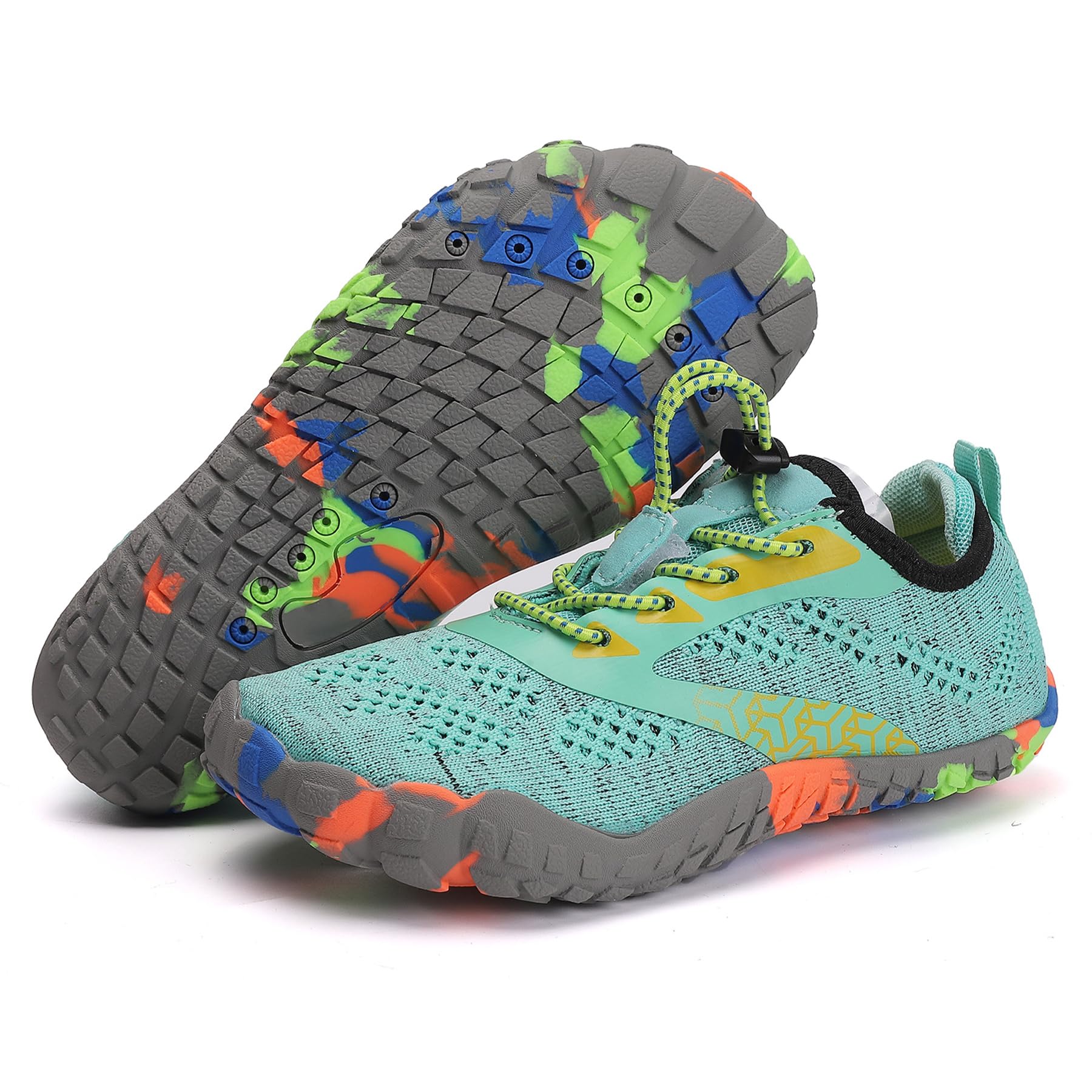 DimaiGlobal Kids Barefoot Shoes - Breathable Lightweight Trail Running Sneakers for Boys & Girls (Toddler to Big Kid) - Perfect for Outdoor Play, Sports & Everyday Comfort