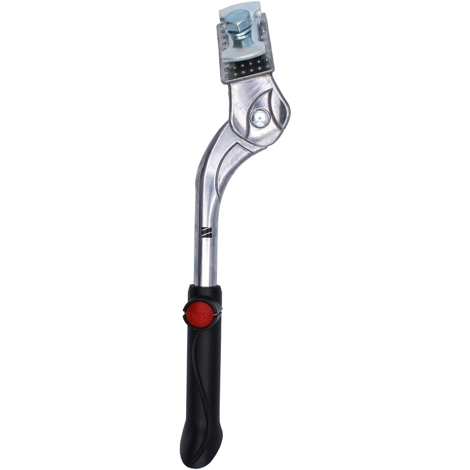 Essential Youth Junior Kickstand - 16 to 20 Inch Adjustable Bike Stand for Kids, 20kg Capacity, Silver - Perfect for Bicycles, Scooters & Balance Bikes