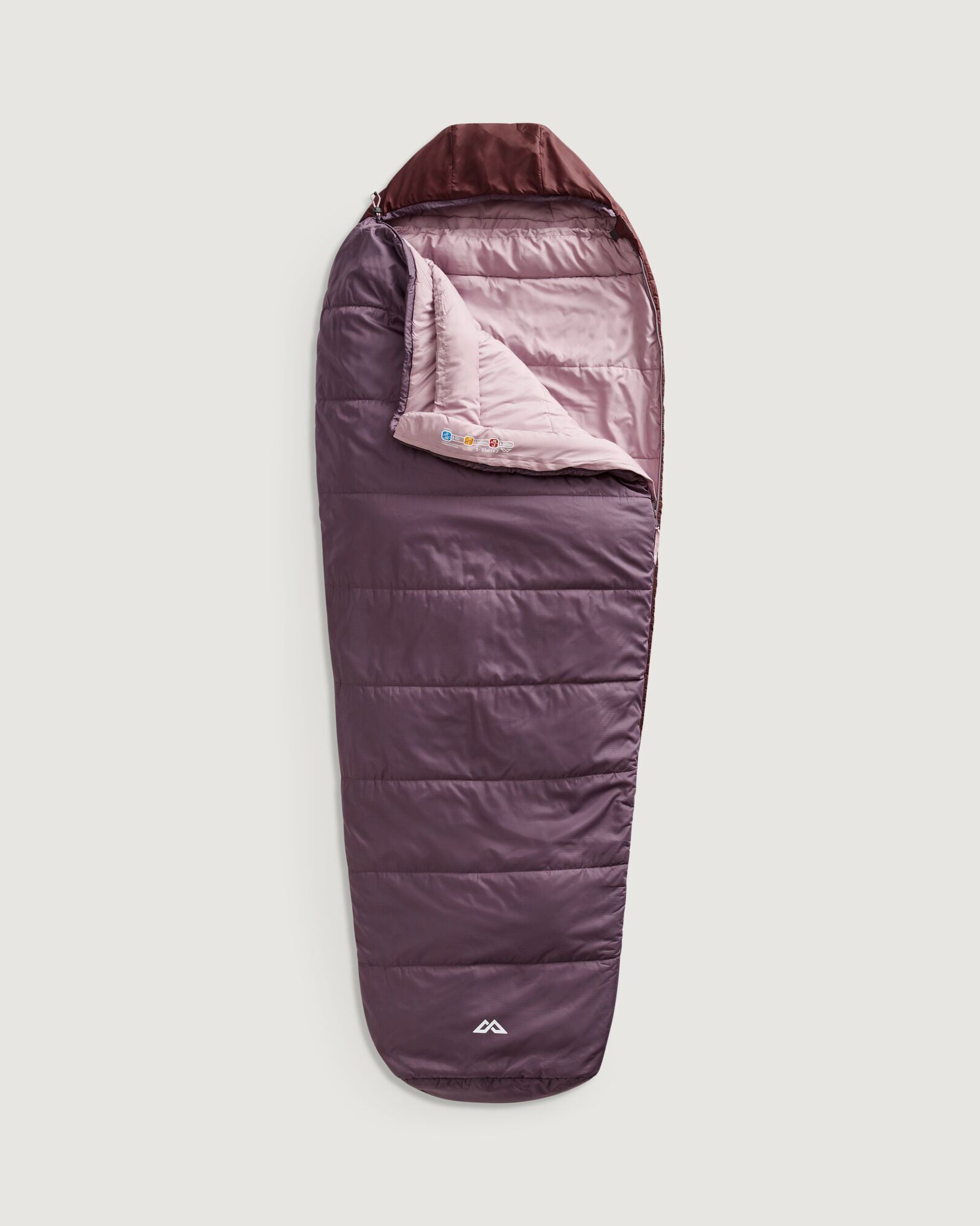 Camper 3-Person Sleeping Bag - Storm Cloud/Pony Color - Perfect for Family Camping, Hiking & Outdoor Adventures