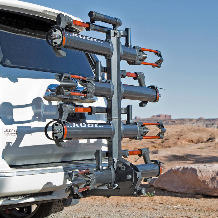 Kuat NV 2.0 2-Bike Hitch Mount Rack for Cars & SUVs - Heavy Duty Bicycle Carrier for Road & Mountain Bikes - Perfect for Road Trips & Outdoor Adventures