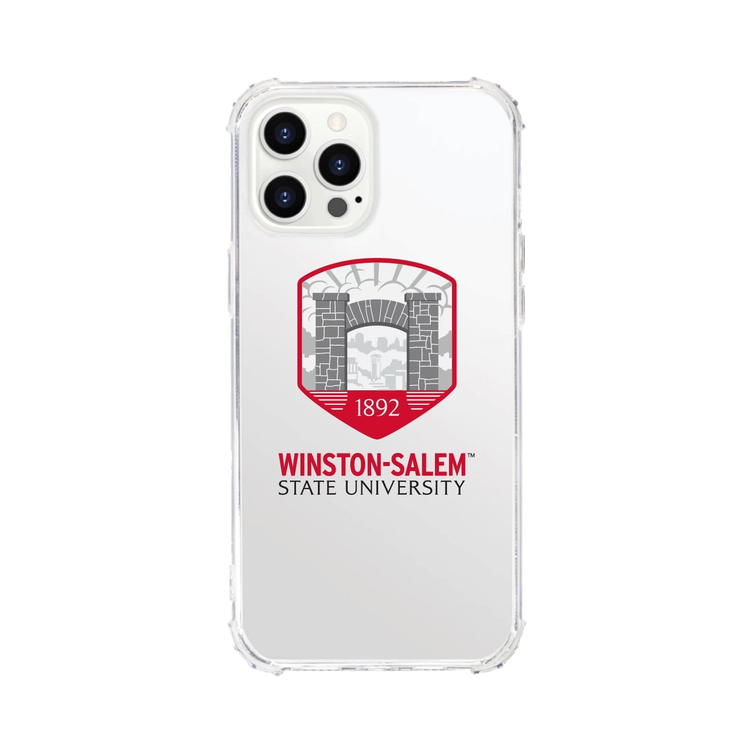 OTM Essentials Rugged Phone Case for iPhone 13 - Winston-Salem State University Edition | Shockproof Protective Cover with Reinforced Edges | Perfect for College Students & Alumni