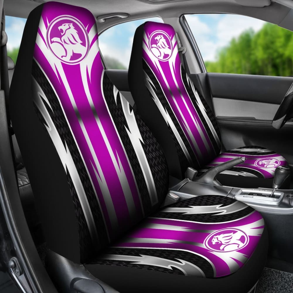 Pink 2-Piece Front Holden Seat Covers - Universal Fit, Soft & Durable - Perfect for Car, Truck, SUV Protection & Style Upgrade