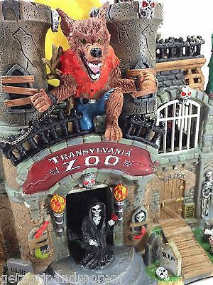Lemax Spooky Town Halloween Village Set - Transylvania Zoo Monsters Costume & Decorations for Halloween Party, Home Display & Collectibles